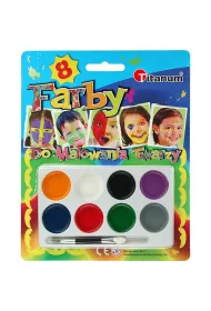 Titanum Farby do malowania twarzy 8 kolor�w