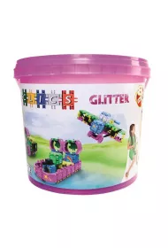 Klocki konstrukcyjne 8w1 - Glitter