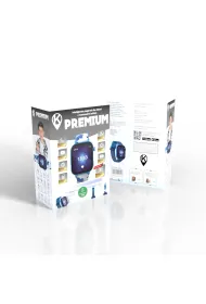 Smartwatch dla dziecka z funkcj� lokalizacji GPS i po��czeniami KiDiZ Premium niebieski