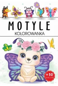 Motyle. Kolorowanka