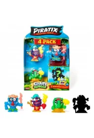Piratix Crazy Jungle Mini Zestaw 4 Figurek 1szt.mix