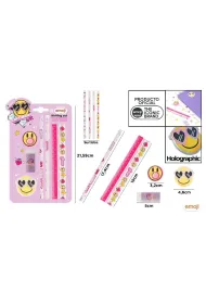 Mp Main Paper Zestaw do pisania Emoji r�owy