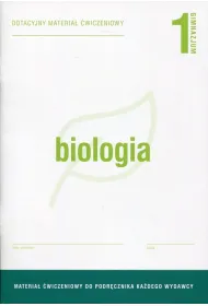 Biologia 1. Dotacyjny materia� �wiczeniowy do podr�cznika ka�dego wydawcy. Gimnazjum