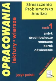 Opracowania 1 LO Antyk �redniowiecze Renesans