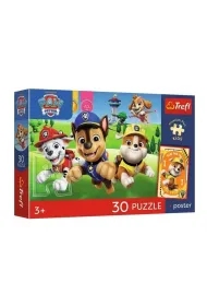 Puzzle 30el Premium Psiaki w drodze TREFL 18346