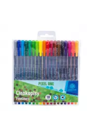 Astra Cienkopisy tr�jk�tne 0,4 mm, 18 kolor�w - Pixel One
