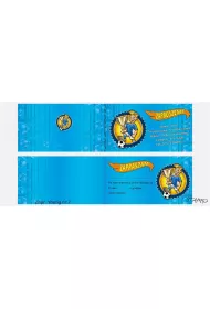 Stamp Zaproszenia Young Ch�opiec wz�r nr 07 10 szt