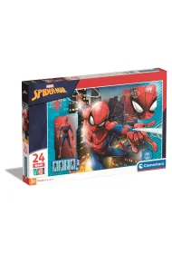 Puzzle 24 el. Maxi SuperColor. Spider-man Clementoni