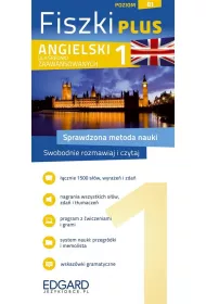 Fiszki plus. Angielski dla rednio zaawansowanych. Poziom B1