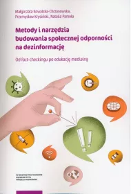 eBook Metody i narzdzia budowania spoecznej odpornoci na dezinformacj pdf