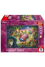 Puzzle 6000 el. THOMAS KINKADE Alicja w Krainie Czar�w (Disney) Schmidt