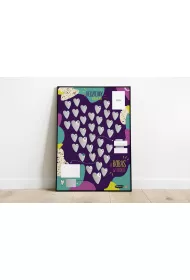 Plakat: Bdziemy Rodzicami! 550x50x50 mm