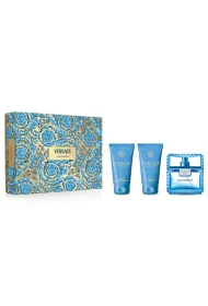 Versace Zestaw Man Eau Fraiche Woda toaletowa + el pod prysznic + Balsam po goleniu 50 ml