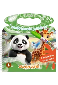 Malowanka 200X140 Zadanka & malowanki wodne. Zwierzaki  PISAK SKRZAT 079890