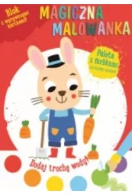 Magiczna malowanka z farbkami Kr�lik