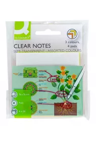 Q-connect Bloczek samoprzylepny mix 76x76mm 200 kartek