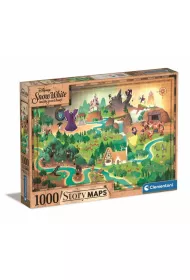 Puzzle 1000 el. Story Maps �nie�ka Clementoni