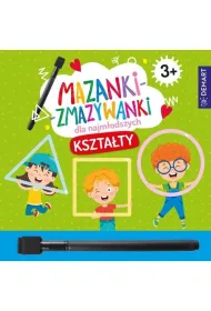 Mazanki-zmazywanki dla najm�odszych 3+ Kszta�ty