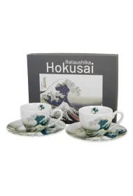 Duo Sp. z o.o. Zestaw filianek espresso Hokusai The Great Wave 2 x 90 ml 2 szt.