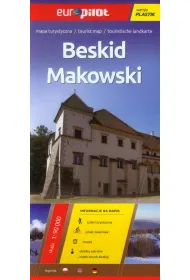 Beskid Makowski. Mapa turystyczna w skali 1:90 000. Europilot wersja plastik