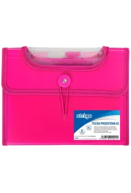 Strigo Teczka VFILE PP A5 z 6 przek�adkami r�owa
