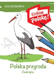 Polska przyroda zwierz�ta. Kolorowanka