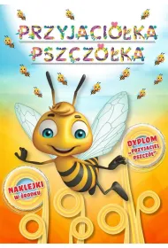 Przyjaci�ka pszcz�ka. Kolorowanka z naklejkami