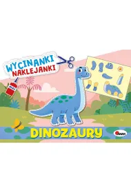 Dinozaury. Wycinanki naklejanki