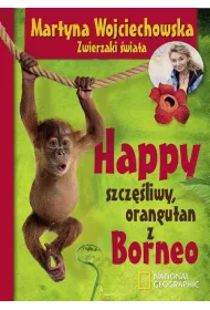 Happy, szcz�liwy orangutan z Borneo * *