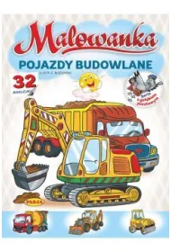 Pojazdy budowlane. Malowanka