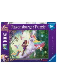 Puzzle dla dzieci 100 el. XXL Unicorn Academy Ravensburger
