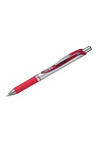Pentel Pi�ro kulkowe EnerGel automat. 0.7 mm BL77-B czerw