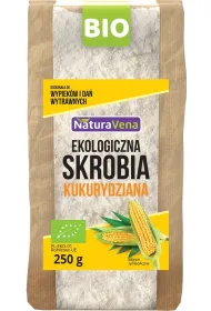 NaturaVena Skrobia kukurydziana (uszkodzone opakowanie) 250 g Bio