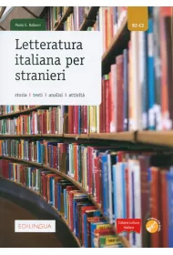 Letteratura italiana per stranieri ksi��ka + CD B2-C2