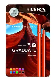 Fila Pisaki Graduate Fineliner 10 kolor�w