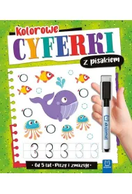 KSIAZECZKA EDUK 205X240 KOL CYFERKI PISAK AKS