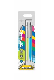 Parker Komplet Jotter Original PopArt 60"s limonka sky blue