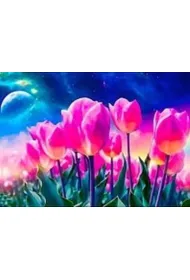 Adar Mozaika diamentowa - tulipany 30x40cm