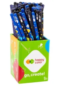 Happy Color Owek trjktny 2B Pixi planet (72szt) w kubku