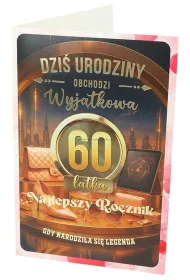 Yeku Karnet z wymiennymi rocznikami 60 damska