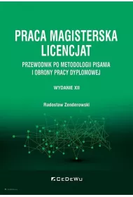 Praca magisterska. Licencjat