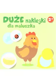 Du�e naklejki dla maluszka 2+ - Kura