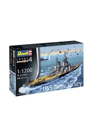 Revell Starter Kit 1:1200 Battleship USS New Jersey REV-75183