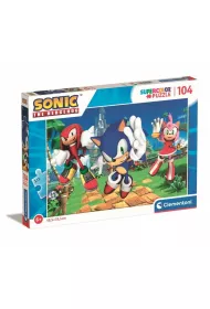 Puzzle 104 el. Super Kolor Sonic Clementoni