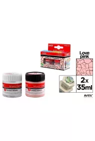 Artix Farba akrylowa r�owa 35ml + �rodek tworz�cy