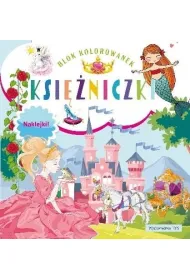 Blok kolorowanek. Ksi�niczki