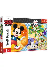 Puzzle maxi 24 el. Czas na sport! Disney Trefl