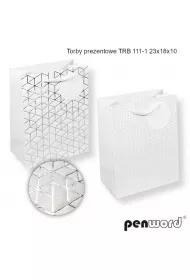 Penword Torebka prezentowa mix 23x18x10cm