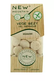 New Moutain Bezy wegaskie migdaowe bezglutenowe 70 g