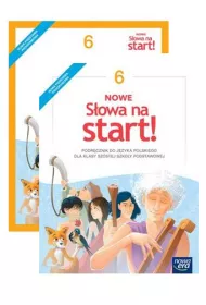 Pakiet Nowe S�owa na start! Klasa 6. Podr�cznik i zeszyt �wicze� dla szko�y podstawowej